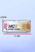 Slazer Auto Araç Hgs Kabı Yeni Model Yeni Etikete Göre (11cm * 4.5cm) - 1
