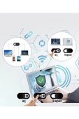 THREESTEP Pratik Web Kamera Kapatıcı 3 Adet Webcam Cover Gizliliğiniz İçin Güvenli Kullanım - 2
