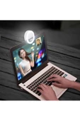 zore Youtuber Led Selfie Led Işıklı Telefon Tutucu Makyaj Işığı Ring Light Usb Girişli - 4