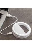 zore Youtuber Led Selfie Led Işıklı Telefon Tutucu Makyaj Işığı Ring Light Usb Girişli - 3