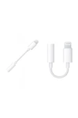 AlpCollection Iphone 7 8 X Plus Uyumlu Kulaklık Çevirici Lightning Aux Dönüştürücü - 1