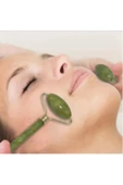 CMT Yeşim Taşı Yüz Masaj Aleti Cilt Anti Aging Skin Jade Roller - 1