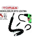 Tomax Körüklü Bükülen Bits Uzatma Matkap Ucu Bükülebilir Esnek - 1