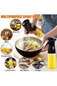 THREESTEP Sprey Yağdanlık, Airfryer Için Yağdanlık, Püskürtmeli Sprey Cam Şişe Zeytinyağı Sirke Yağ Püskürtücü - 2