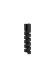 THREESTEP Micro USB - Type C - iPhone lightning Kablo Spiral Kablo Koruyucu Siyah 1 ADET - 1