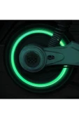 otodemir Fosforlu Floresan Led Yeşil Pilsiz Araba Motorsiklet Lastik Sibop Kapaği 4 Adet thumbnail 2