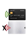 OMAC Anti Rfid Kimlik Kartı Tutucu Lazer Alüminyum Cüzdan Engelleme Okuyucu Kilidi Anti-hırsızlık - 1