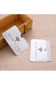 OMAC Anti Rfid Kimlik Kartı Tutucu Lazer Alüminyum Cüzdan Engelleme Okuyucu Kilidi Anti-hırsızlık - 2