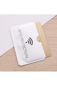 OMAC Anti Rfid Kimlik Kartı Tutucu Lazer Alüminyum Cüzdan Engelleme Okuyucu Kilidi Anti-hırsızlık - 4
