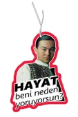 Gloss Detailing Serdar Ortaç Hayat Beni Neden Yoruyorsun Tasarımlı Dekoratif Oto Kokusu Ve Ayna Aksesuarı - 1