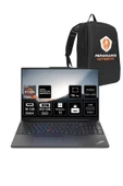 LENOVO  ThinkPad E16 AMD Ryzen 7 7730U 16GB 512GB SSD 16" FHD W11P & PER4 Çanta - 1