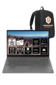 LENOVO  V15 i7-1165G7 16GB 512GB SSD 15.6" FHD W11P Taşınabilir Bilgisayar 82KB00CDTX & PER4 Çanta - 1