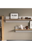 Egecan Mobilya Duvar Rafı Uçan Duvar Rafı Kitaplık Düzenleyici Raf Bohem Duvar Rafı İskandinaz Duvar Rafı - 2