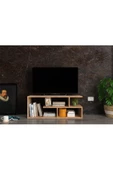 Egecan Mobilya Safir Meşe Tv Ünitesi Tv Sehpası - 1