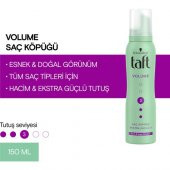 Taft True Volume  Köpük 150 ml - 1