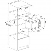 Franke Neo FNO 605 BK Black Davlumbaz thumbnail 2