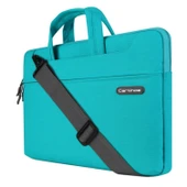 Laptop Çantası 15-16 İnç MacBook Pro Uyumlu Suya Dayanıklı Darbe Korumalı Çok Cepli Omuz Çantası - 1