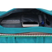 Laptop Çantası 15-16 İnç MacBook Pro Uyumlu Suya Dayanıklı Darbe Korumalı Çok Cepli Omuz Çantası - 4