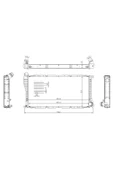 MGA SU RADYATORU BRAZING 40MM ( BMW 5 SERİSİ D 98-2004) - 1