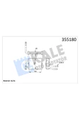 KALE KALORIFER RADYATORU 26MM (HYUNDAI  H100 KAMYONET 97-03 ) - 1