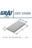 GRAT KABIN FILTRESI ( FORD   KA 1.3TDCI 2008- ) (FIAT  PANDA 1.2 1.4 1.3D 1.3JTD 03-) - 1