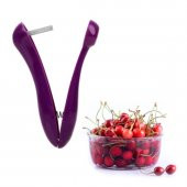 Pratik Kolay Zeytin ve Vişne Çekirdeği Çıkarma Aleti Aparatı - 4
