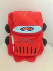 Peluş Çanta Araba Şeklinde Çocuk Çanta - 1