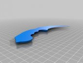 Karambit Bıçağı Csgo Sağ Sol Ayrı Oyuncak Organik Plastikten - 4