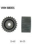 SKF TRIGER GERGI RULMANI ( SUBARU  FORESTER 2.0 2.5  98-13 IMPREZA 1.5 1.6 92-07 ) - 1