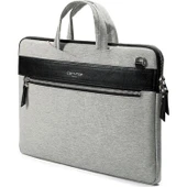 Laptop Çantası 13 İnç MacBook Air 13.6 ve Pro 14.2 Uyumlu Suya Dayanıklı Omuz Askılı Darbe Emici Neopren thumbnail 2