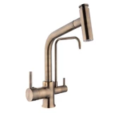 Venita Antik Spiralli Çift Fonksiyonlu Arıtmalı Mutfak Bataryası thumbnail 2