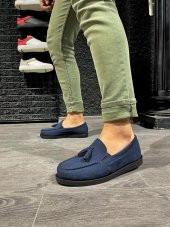 Diadof  Loafer Erkek Ayakkabı 007 Mavi - 5