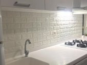 Renkli Duvarlar 70x38 cm(0,27m2)Kendinden Yapışkanlı 3D Esnek Duvar Kağıdı Paneli - 4