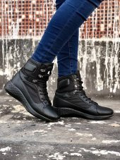 Diadof BA0600 Bağcıklı Siyah Boksör Unisex Spor Postal Bot - 4