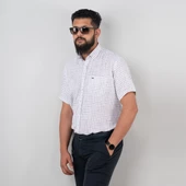 DORSS CEPLİ RAHAT KESİM KISA KOL ERKEK GÖMLEK thumbnail 9