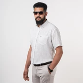 DORSS CEPLİ RAHAT KESİM KISA KOL ERKEK GÖMLEK thumbnail 3