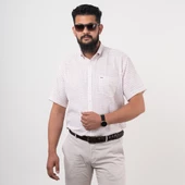 DORSS CEPLİ RAHAT KESİM KISA KOL ERKEK GÖMLEK thumbnail 6