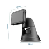 Concord CH123 Vantuzlu  Oynar Başlıklı Mıknatıslı Telefon Araç Tutucu - 4