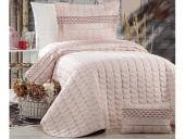 Colors Micro Tek Kişilik Yatak Örtüsü Pudra thumbnail 2