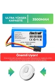 360 S5 Robot Süpürge Bataryası (Ultra Yüksek Kapasite) 3500mAh Robot Süpürge Pil - 1