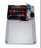 Led Panelli Switchli Pilli Mıknatısla Monte Edilen Başucu ve Dolap İçi Aydınlatma Gece Lambası - 5