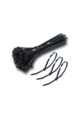 Webinay Home Plastik Cırt Kelepçe Siyah Kablo Bağı 3.6 X 15 cm 100 Adet - 1