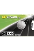 BOL ÇEŞİT BURADA GP LITHIUM CELL CR-1220 DL-1220 PARA PİLİ 3V 5Lİ KART (K0) - 1