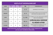 Baykoosh  Atlet by Kemique Kedi Kıyafeti Kedi Elbise - 6