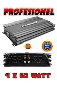 Kgn Sx-2700.4 3000w 4 Kanal 4x60rms Profesyonel Oto Amfi Uyumlu - 1