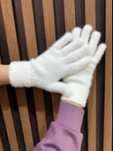 Benittokids Kız Çocuk Kışlık Peluş Uzun Eldiven 7015 - 3