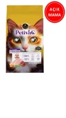 Petiva Kısırlaştırılmış Tavuklu Yetişkin Kedi Maması 1 Kg AÇIK - 1