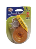MAPİ 19 MM OTOMATİK BANT KESME MAKİNESİ SARI - 1