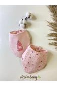 ciccimbaby  DİNAZOR BASKILI MÜSLİN FLAR ( 2 Lİ ) - 1