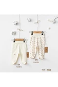 ciccimbaby  FLOWER GARDEN PATİKLİ PANTALON ( 2 Lİ SET ) - 1